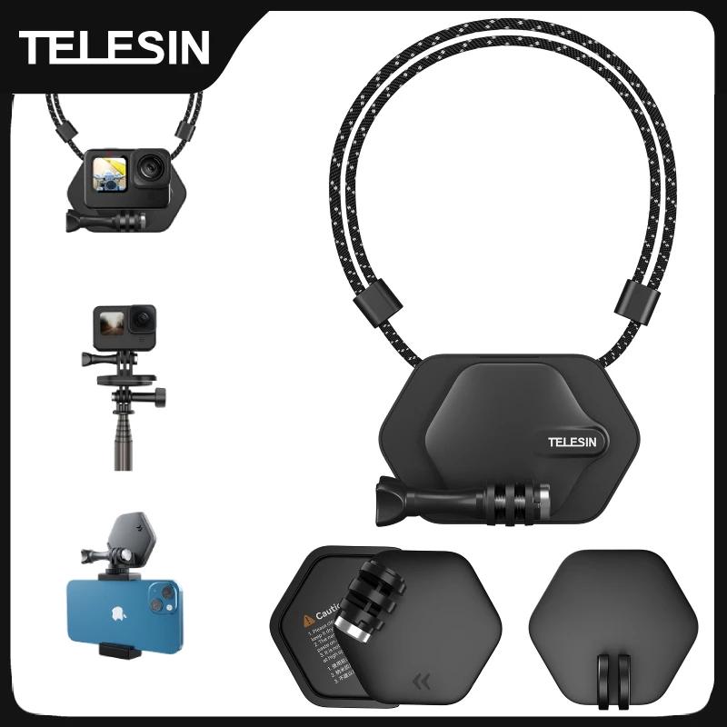 TELESIN-׳ƽ ׼ ī޶   귡Ŷ, Gopro ׼, GoPro Hero Insta 360 DJI ޴  귡Ŷ